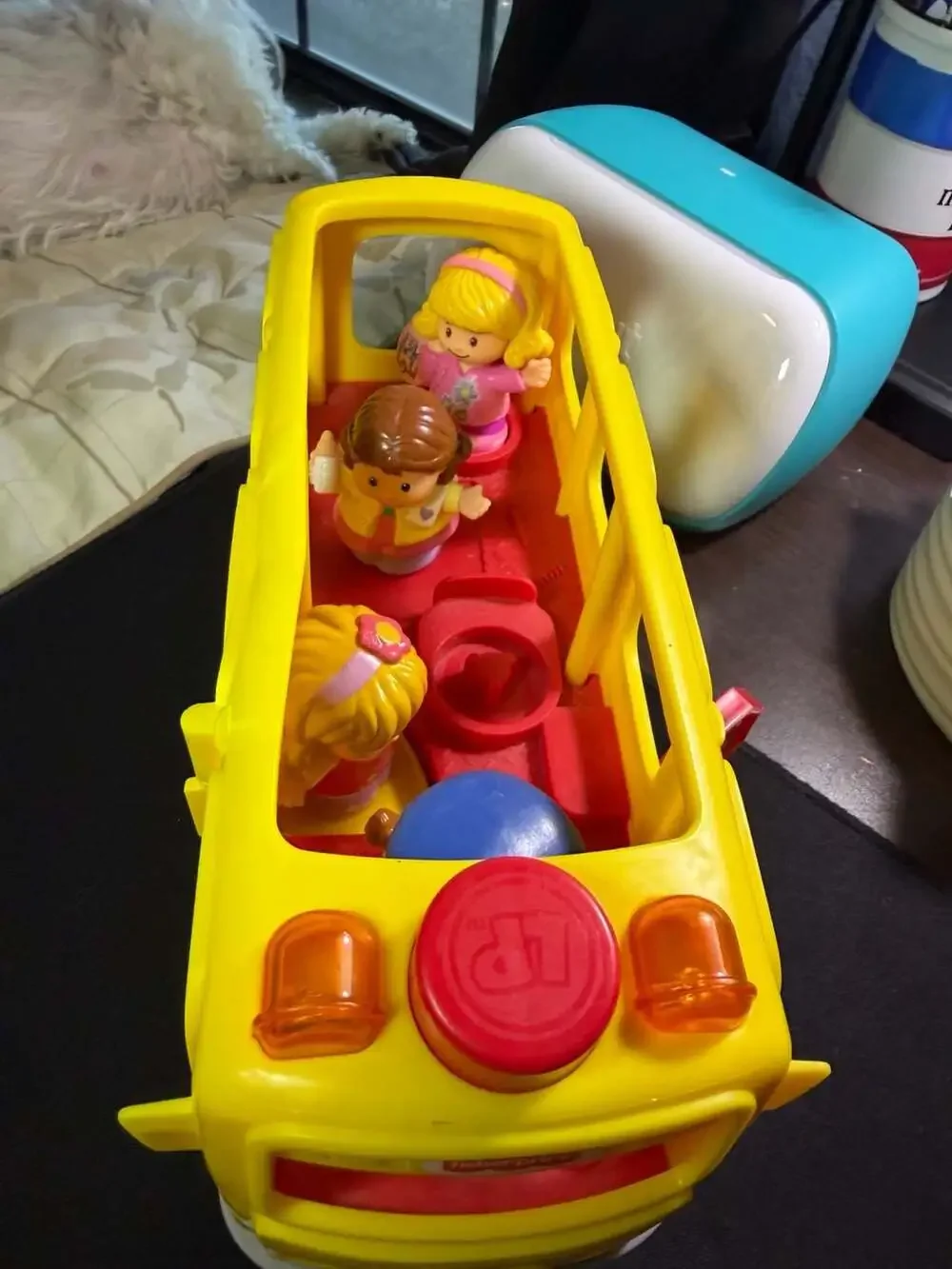 Fisher-Price Little People Sit with Me School Bus with Figures